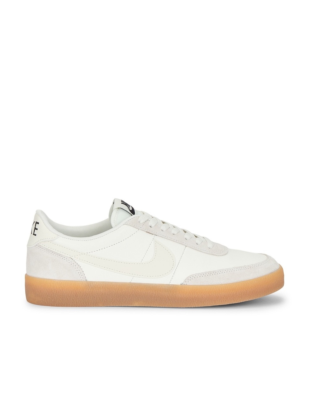 Nike White Killshot 2 Leather Low-Profile Sneaker with Gum Sole, Size 9.5